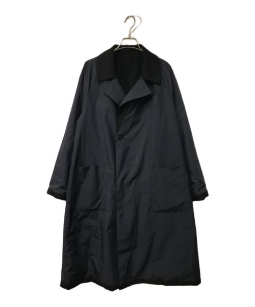 Adam et Rope（アダム エ ロペ）Adam et Rope (アダムエロペ) ラグランリバーシブルコート Adam et Rope アダムエロペ GMO-1610-B ネイビー サイズ:SIZE Mの古着・服飾アイテム