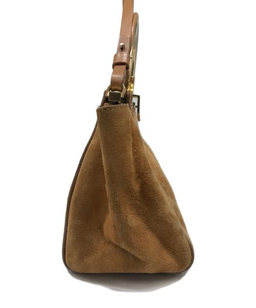 ZANCHETTI（ザンケッティー）ZANCHETTI (ザンケッティー) スウェードショルダーバッグ ZANCHETTI ザンケッティー 2way ハンドバッグ イタリア製 AMLETO20 ブラウン サイズ:下記参照の古着・服飾アイテム