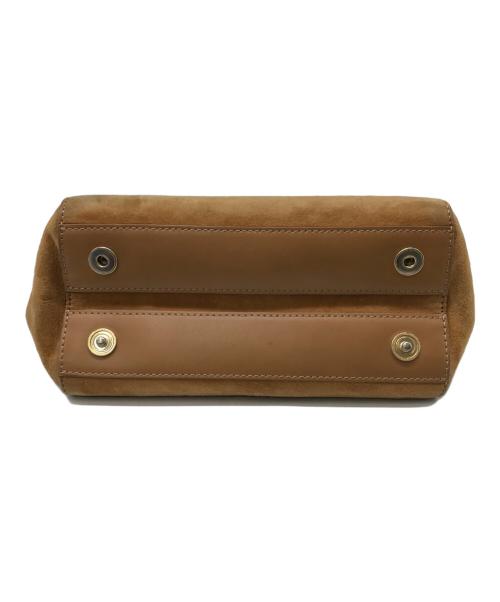 ZANCHETTI（ザンケッティー）ZANCHETTI (ザンケッティー) スウェードショルダーバッグ ZANCHETTI ザンケッティー 2way ハンドバッグ イタリア製 AMLETO20 ブラウン サイズ:下記参照の古着・服飾アイテム