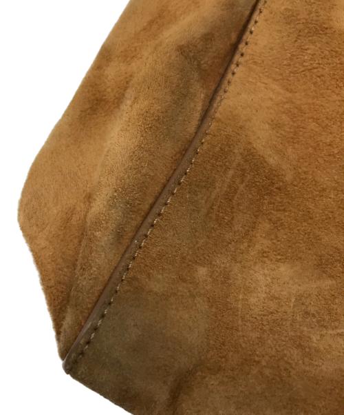 ZANCHETTI（ザンケッティー）ZANCHETTI (ザンケッティー) スウェードショルダーバッグ ZANCHETTI ザンケッティー 2way ハンドバッグ イタリア製 AMLETO20 ブラウン サイズ:下記参照の古着・服飾アイテム