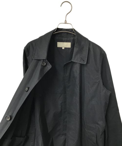 MARGARET HOWELL（マーガレットハウエル）MARGARET HOWELL (マーガレットハウエル) ステンカラーコート ベルテッドコート MARGARET HOWELL マーガレットハウエル MHL VENTILE ベンタイル 日本製 579-5210002 ブラック サイズ:Sの古着・服飾アイテム