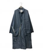 NEUTRALWORKSニュートラルワークス）の古着「ショップコート NEUTRALWORKS ニュートラルワークス ユニセックス KSU12143」｜スカイブルー
