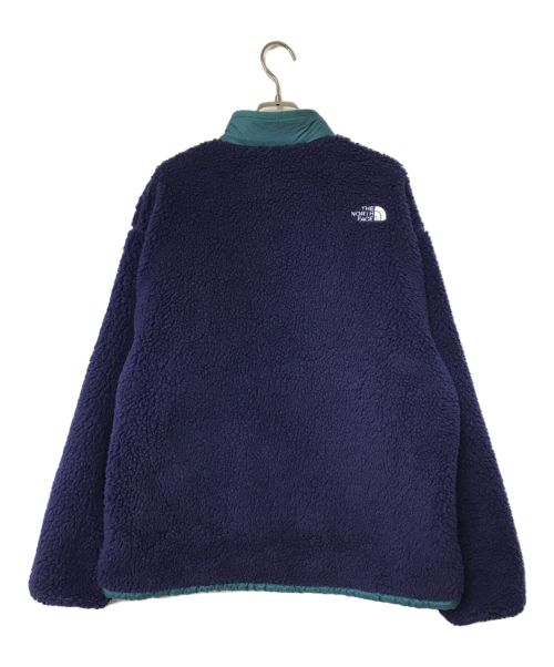 THE NORTH FACE（ザ ノース フェイス）THE NORTH FACE (ザ ノース フェイス) REVERSIBLE EXTREME PILE JACKET/リバーシブルエクストリームパイルジャケット/NP72333 グリーン×パープル サイズ:Mの古着・服飾アイテム
