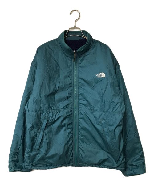 THE NORTH FACE（ザ ノース フェイス）THE NORTH FACE (ザ ノース フェイス) REVERSIBLE EXTREME PILE JACKET/リバーシブルエクストリームパイルジャケット/NP72333 グリーン×パープル サイズ:Mの古着・服飾アイテム