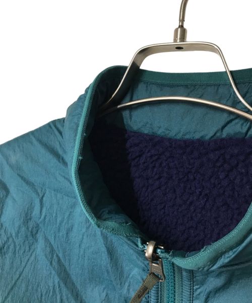 THE NORTH FACE（ザ ノース フェイス）THE NORTH FACE (ザ ノース フェイス) REVERSIBLE EXTREME PILE JACKET/リバーシブルエクストリームパイルジャケット/NP72333 グリーン×パープル サイズ:Mの古着・服飾アイテム