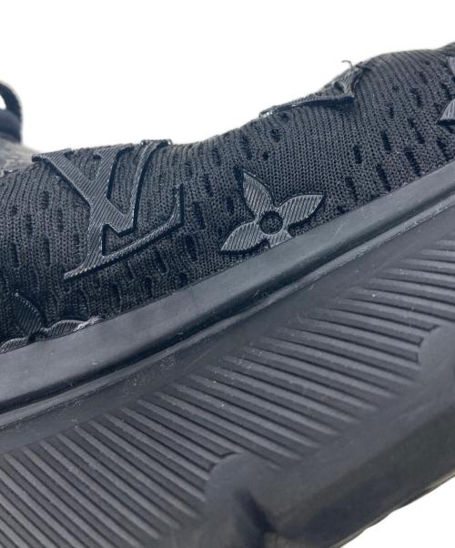 LOUIS VUITTON（ルイ ヴィトン）LOUIS VUITTON (ルイ ヴィトン) ショー アップライン スニーカー LOUIS VUITTON ルイ ヴィトン モノグラム 厚底 プラットフォーム イタリア製 FD0222 1A9JRK ブラック サイズ:10の古着・服飾アイテム
