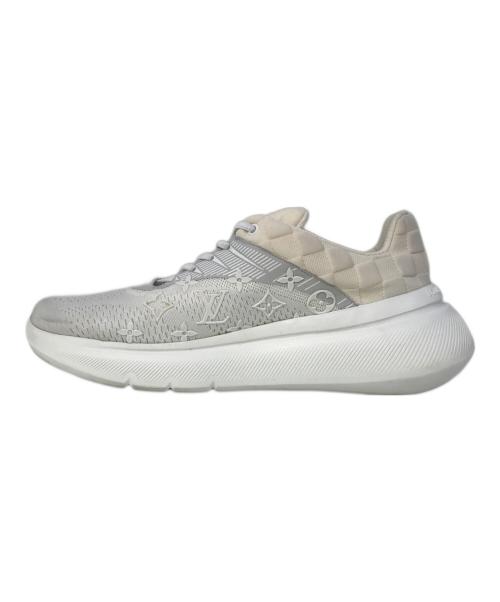 LOUIS VUITTON（ルイ ヴィトン）LOUIS VUITTON (ルイ ヴィトン) ショー アップライン スニーカー LOUIS VUITTON ルイ ヴィトン モノグラム 厚底 プラットフォーム イタリア製 FD0222 1A9JR4 ホワイト サイズ:10の古着・服飾アイテム