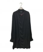 s'yteサイト）の古着「レイヤードロングシャツ s'yte サイト UT-B41-216」｜ブラック