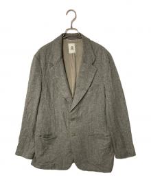 MANDO（マンドー）の古着「ポリエステルメランジ2Bジャケット 20393-004」｜グレー