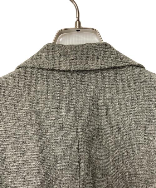 MANDO（マンドー）MANDO (マンドー) ポリエステルメランジ2Bジャケット 20393-004 グレー サイズ:2の古着・服飾アイテム