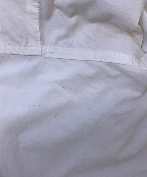 かぐれ（カグレ）かぐれ (カグレ) コットンシルクチュニック シャツワンピース  かぐれ カグレ GA14-23M003 ホワイト サイズ:Freeの古着・服飾アイテム