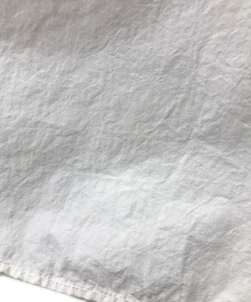 かぐれ（カグレ）かぐれ (カグレ) コットンシルクチュニック シャツワンピース  かぐれ カグレ GA14-23M003 ホワイト サイズ:Freeの古着・服飾アイテム