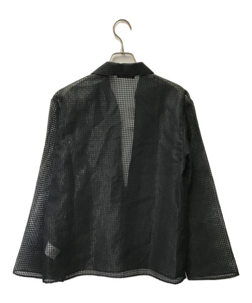 edition（エディション）edition コットンポリエステル ドビーチェックシャツ Edition エディション tomorrowland トゥモローランド 日本製 未使用品 タグ付 34-01-31-01002 ブラック サイズ:FREE 未使用品の古着・服飾アイテム