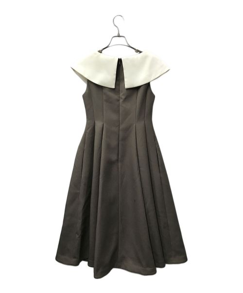 CELFORD（セルフォード）CELFORD (セルフォード) ホールドカラーフレアドレス/Women's Hold Collar Flare Dress/CWFO231026/CELFORD/セルフォード ブラウン サイズ:SIZE 36の古着・服飾アイテム