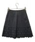 M'S GRACY (エムズグレイシー) カットワークフレアスカート M'S GRACY エムズグレイシー 刺繍 日本製 NM-817111 ブラック サイズ:38：3000円