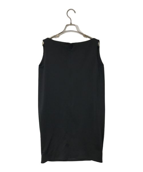 YOKO CHAN（ヨーコチャン）YOKO CHAN (ヨーコチャン) ノースリーブワンピース YOKO CHAN ヨーコチャン 日本製 ストレッチ YCD-215-176 ブラック サイズ:40の古着・服飾アイテム