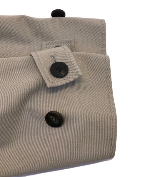 GALERIE VIE（ギャルリーヴィー）GALERIE VIE (ギャルリーヴィー) コットンウールギャバジン ショートトレンチコート/23-08-31-08102/GALERIE VIE/ギャルリーヴィー ベージュ サイズ:SIZE Fの古着・服飾アイテム