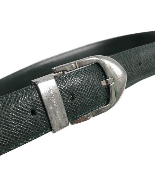 LOUIS VUITTON（ルイ ヴィトン）LOUIS VUITTON (ルイ ヴィトン) サンチュール・クラシック ベルト/タイガ/M6845LOUIS VUITTON/ルイ ヴィトン グリーン サイズ:80/32の古着・服飾アイテム