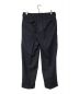 KOLOR (カラー) TROPICAL WOOL TAPERED PANTS トロピカルウールテーパードパンツ kolor カラー スラックス 日本製 ダブル タック入り 19SCM-P20112 ネイビー サイズ:SIZE 2：6000円