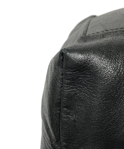 JIL SANDER（ジルサンダー）JIL SANDER (ジルサンダー) ドローストリングショルダーバッグ/クロスボディ レザー巾着バッグ/JSPR853437/JIL SANDER/ブラック/イタリア製 ブラックの古着・服飾アイテム