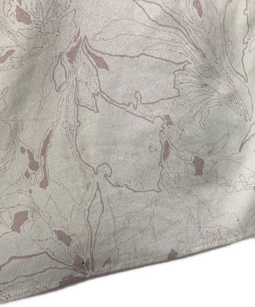 CLANE（クラネ）CLANE (クラネ) LINE FLOWER OP ラインフラワーワンピース CLANE クラネ 花柄 総柄 ラグラン ギャザー ティアード 18112-5361 グリーン サイズ:1の古着・服飾アイテム