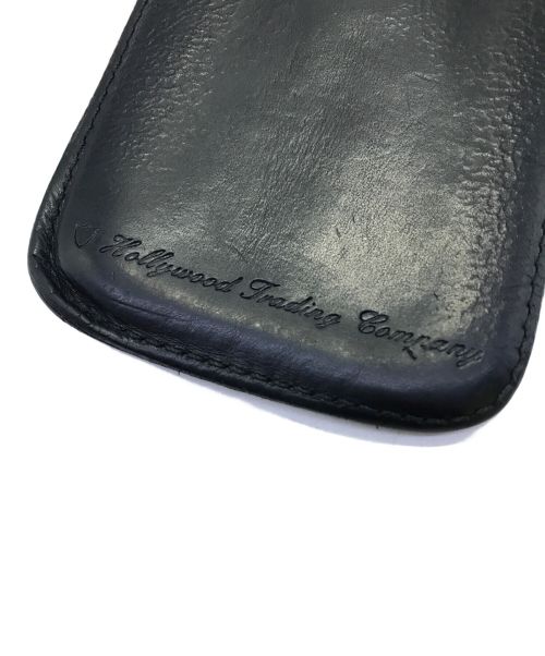 Hollywood Trading Company（ハリウッドトレーディングカンパニー）Hollywood Trading Company (ハリウッドトレーディングカンパニー) スタッズシガレットケース/Hollywood Trading Company/ハリウッドトレーディングカンパニー/イタリア製 ブラックの古着・服飾アイテム