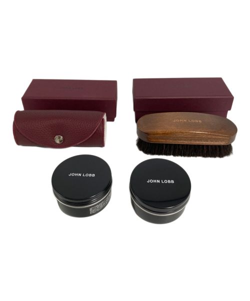 JOHN LOBB（ジョンロブ）JOHN LOBB (ジョンロブ) city Ⅱ/ストレートチップシューズ/227638/ラスト7000/HARD BRUSH・Buffing Glove・クリーム×2・純正シューツリー付 ブラック サイズ:SIZE 7Dの古着・服飾アイテム