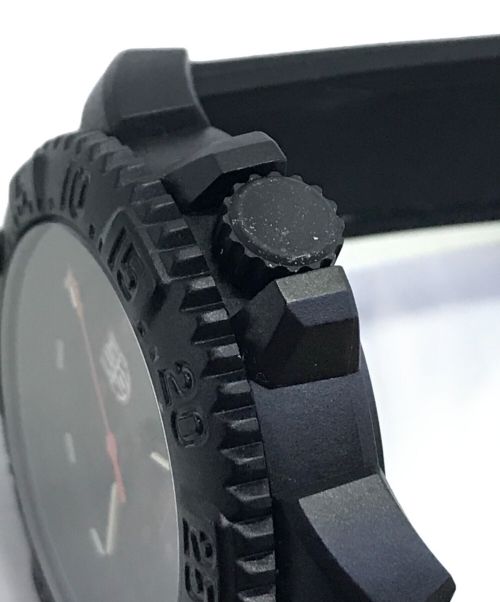 LUMINOX（ルミノックス）LUMINOX ECLIPSE Luminox3050 SOL-ECLIPSE LUMINOX ルミノックス ECLIPSE エクリプス クォーツ ブラック カーボンファイバー ラバーベルト ミネラルクリスタルガラス 1GBqH-3の古着・服飾アイテム