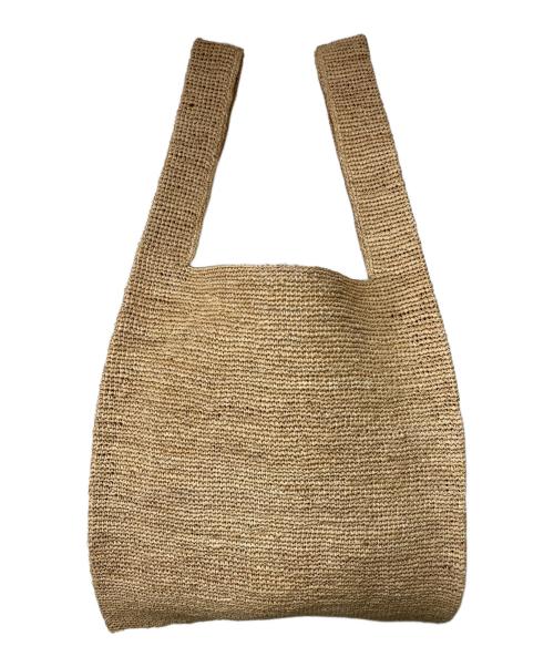 seya.（セヤ）seya. (セヤ) RAFFIA SHOPPING BAG ベージュの古着・服飾アイテム