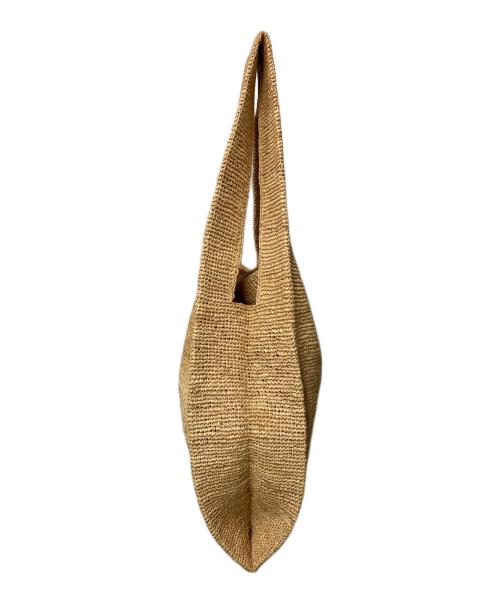 seya.（セヤ）seya. (セヤ) RAFFIA SHOPPING BAG ベージュの古着・服飾アイテム