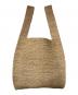 seya. (セヤ) RAFFIA SHOPPING BAG ベージュ：9000円