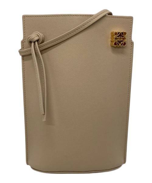 LOEWE（ロエベ）LOEWE (ロエベ) DICE POCKET/ダイスポケット ベージュの古着・服飾アイテム