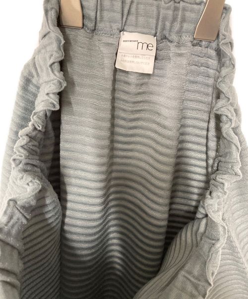 me ISSEY MIYAKE（ミーイッセイ ミヤケ）me ISSEY MIYAKE (ミーイッセイ ミヤケ) 変形 プリーツサルエルパンツ me ISSEY MIYAKE ミーイッセイ ミヤケ 	グレー MI83JF501 レディース ボトムス プリーツ グレー サイズ:-の古着・服飾アイテム