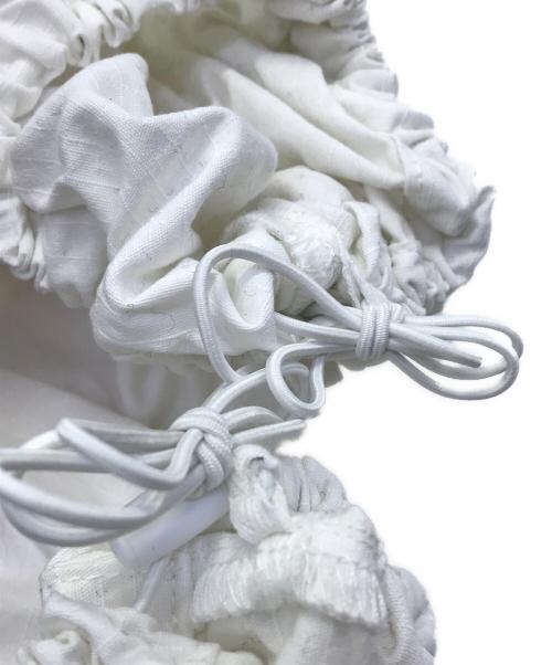 Spick and Span（スピック＆スパン）Spick and Span (スピックアンドスパン) リップストップ オーバーオール /23030200320020/フロントポケット/ドローコード ホワイト サイズ:Fの古着・服飾アイテム