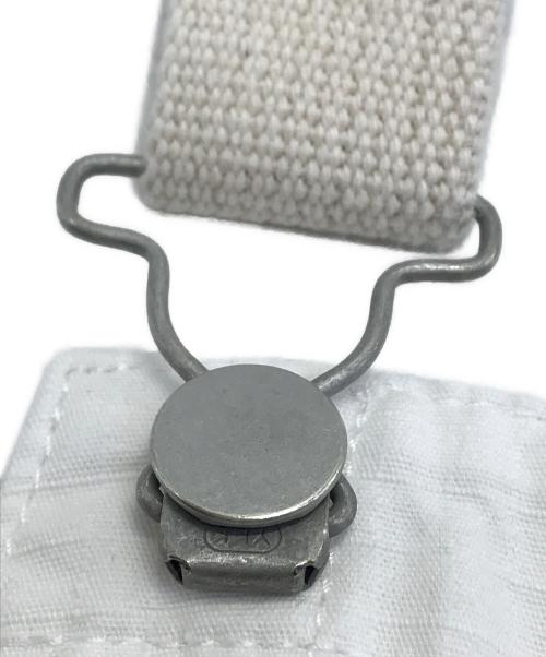 Spick and Span（スピック＆スパン）Spick and Span (スピックアンドスパン) リップストップ オーバーオール /23030200320020/フロントポケット/ドローコード ホワイト サイズ:Fの古着・服飾アイテム