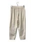evam eva (エヴァムエヴァ) cotton tuck pants evam eva エヴァムエヴァ E221T199 アイボリー アイボリー サイズ:1：5000円