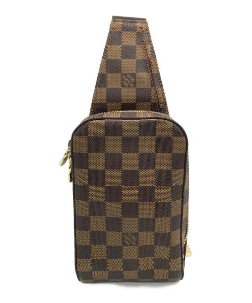 LOUIS VUITTON（ルイ ヴィトン）LOUIS VUITTON (ルイ ヴィトン) ダミエ ジェロニモス ボディバッグ N51944 ブラウンの古着・服飾アイテム
