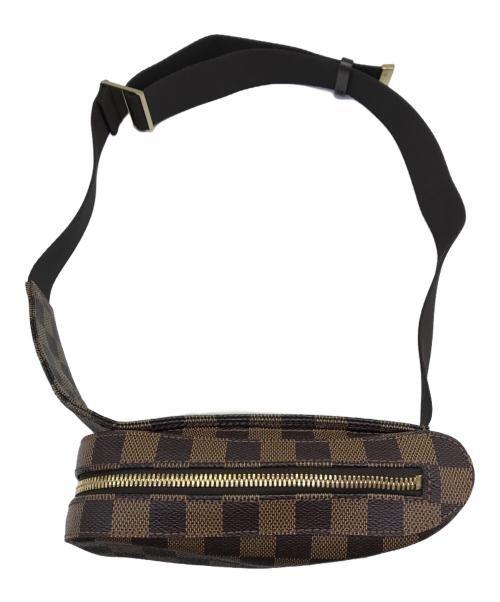 LOUIS VUITTON（ルイ ヴィトン）LOUIS VUITTON (ルイ ヴィトン) ダミエ ジェロニモス ボディバッグ N51944 ブラウンの古着・服飾アイテム