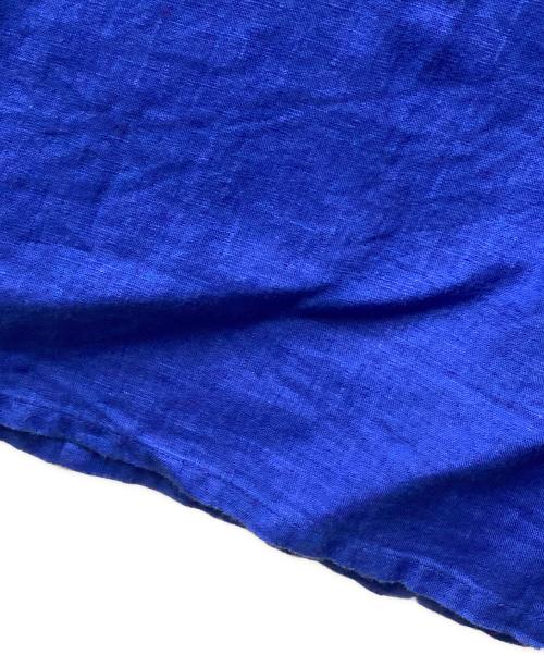 ORCIVAL（オーシバル）ORCIVAL (オーシバル) リネンノースリーブワンピース OR-G0056 YLF ブルー サイズ:1の古着・服飾アイテム