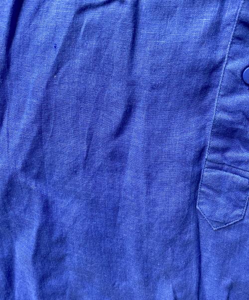 ORCIVAL（オーシバル）ORCIVAL (オーシバル) リネンノースリーブワンピース OR-G0056 YLF ブルー サイズ:1の古着・服飾アイテム