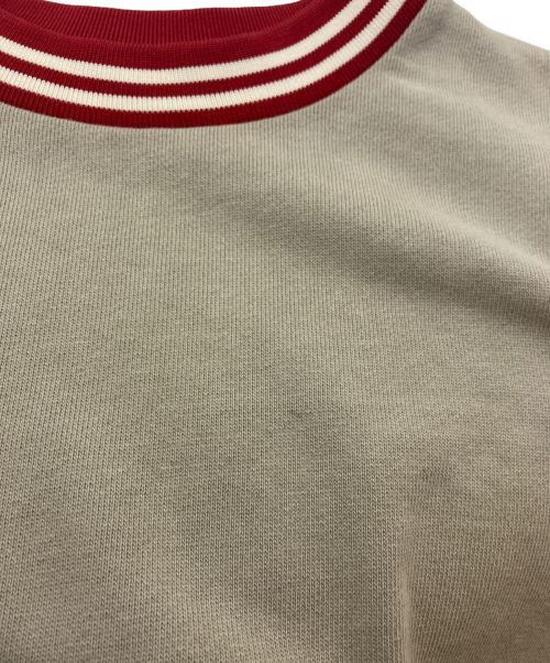 jacquemus（ジャックムス）JACQUEMUS (ジャックムス) Le Sweatshirt Lasso Striped Rib Sweatshirt/スウェットシャツ/リブ切替/235JS120-2272 ベージュ サイズ:Ｓの古着・服飾アイテム