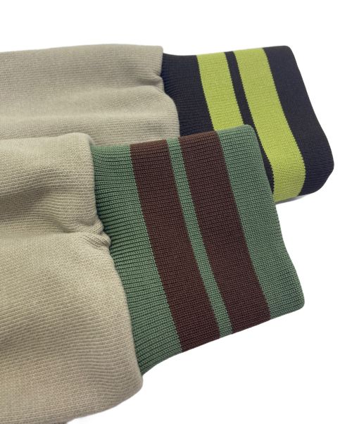 jacquemus（ジャックムス）JACQUEMUS (ジャックムス) Le Sweatshirt Lasso Striped Rib Sweatshirt/スウェットシャツ/リブ切替/235JS120-2272 ベージュ サイズ:Ｓの古着・服飾アイテム