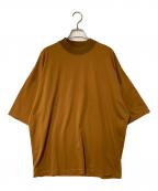 CABANキャバン）の古着「コットン ドロップショルダークルーネックプルオーバー」｜ブラウン