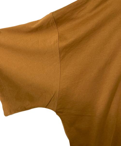 CABAN（キャバン）CABaN (キャバン) コットン ドロップショルダークルーネックプルオーバー ブラウン サイズ:FREEの古着・服飾アイテム