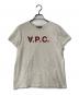 A.P.C.（アーペーセー）の古着「ロゴTシャツ」｜グレー