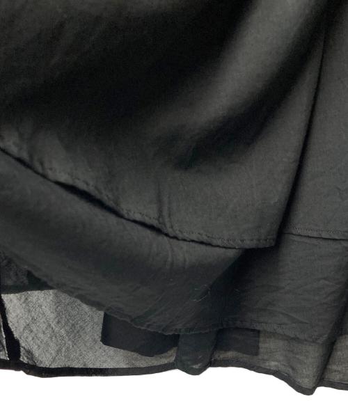 mizuiro-ind（ミズイロインド）mizuiro-ind (ミズイロインド) ノースリーブワンピース ブラック サイズ:FREEの古着・服飾アイテム