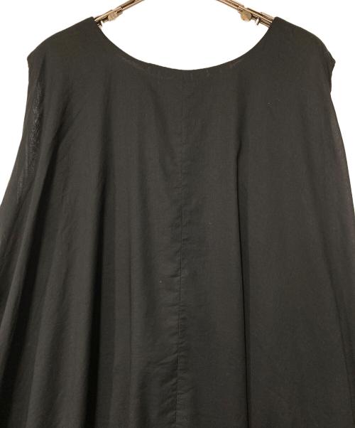 mizuiro-ind（ミズイロインド）mizuiro-ind (ミズイロインド) ノースリーブワンピース ブラック サイズ:FREEの古着・服飾アイテム