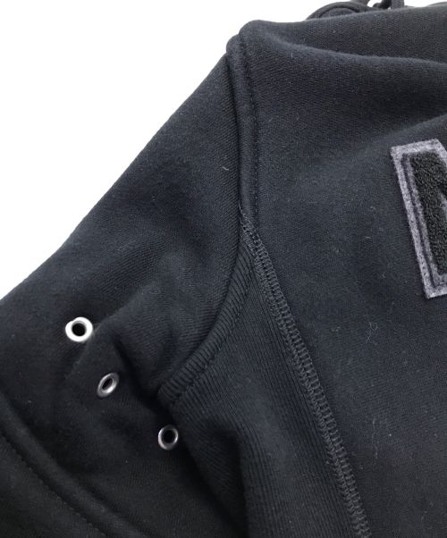 THE NORTH FACE（ザ ノース フェイス）Biker Hoody バイカーフーディー THE NORTH FACE ザ ノース フェイス JUNYA WATANABE COMME des GARCONS ジュンヤワタナベ コムデギャルソン WT-T101 ブラックの古着・服飾アイテム