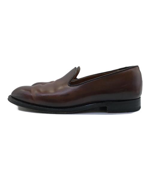 Alden（オールデン）Alden (オールデン) Cordovan Slip-On ALDEN オールデン コードバンスリッポン グッドイヤーウェルト USA製 3606 ブラウン サイズ:8の古着・服飾アイテム