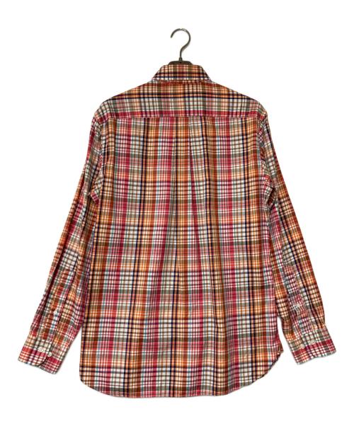 BROOKS BROTHERS（ブルックスブラザーズ）BROOKS BROTHERS (ブルックスブラザーズ) BDチェックシャツ オレンジ サイズ:Mの古着・服飾アイテム